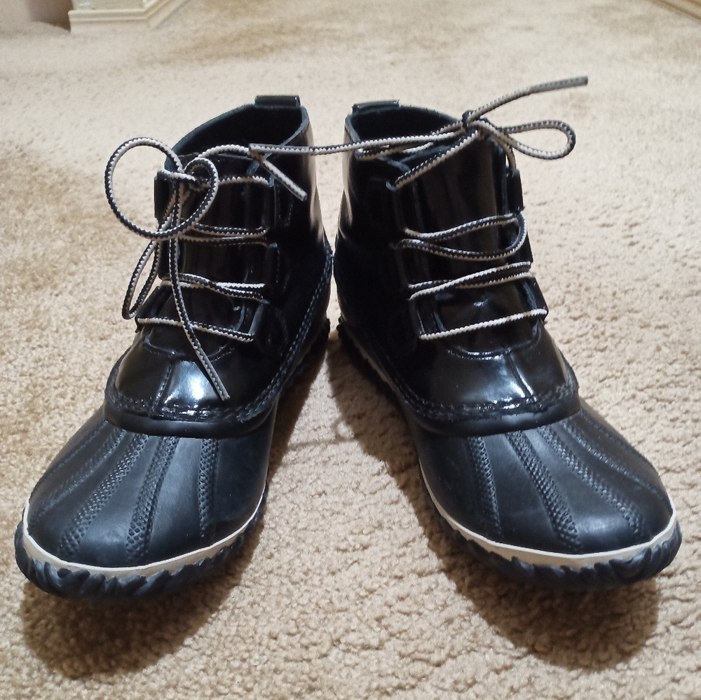 Sorel Leather Duck Boots
